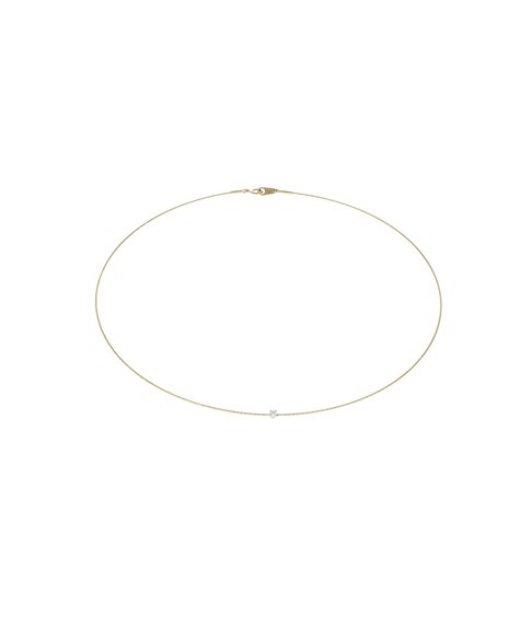 Collier Magic Wire Femme Perfect in Or Diamante 0.02 Ct 435-C-1P - 435-C-1P